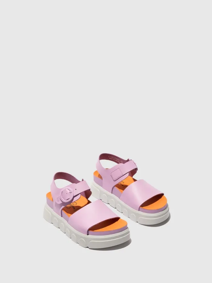 SlingBack Sandals CREE947FLY PINK Women Fly London Sandals