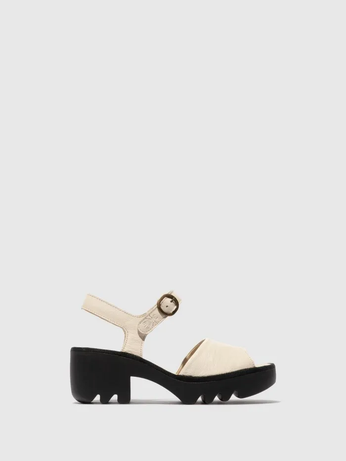 SlingBack Sandals TULL503FLY OFF WHITE OFF WHITE Women Fly London Sandals