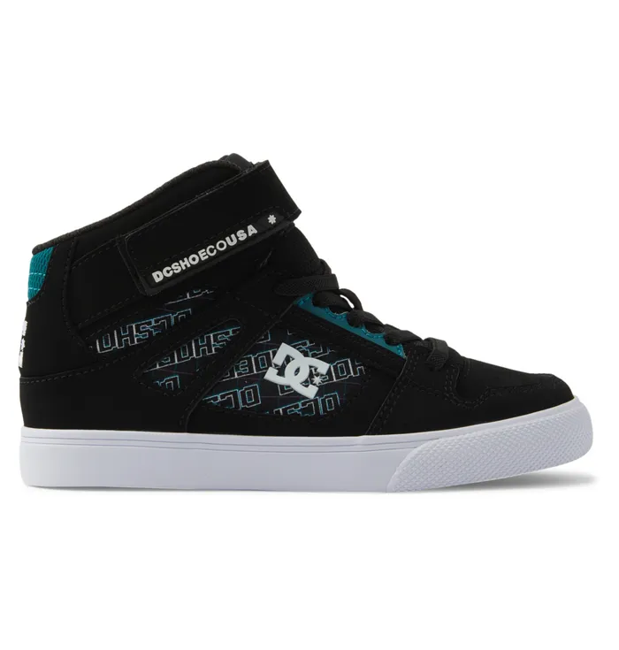 Sneakers Kids Pure High Elastic Waist Lace HighTop Shoes pixel DC Shoes