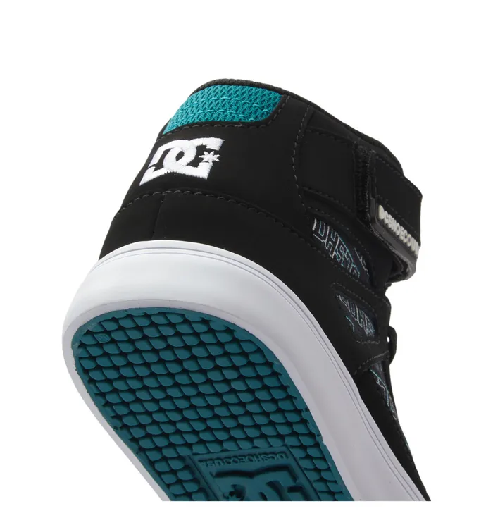 Sneakers Kids Pure High Elastic Waist Lace HighTop Shoes pixel DC Shoes