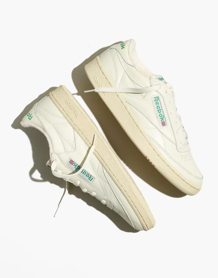 Sneakers Men Madewell Reebok Club C 85 Vintage Sneakers Chalkpaperwhiteglen