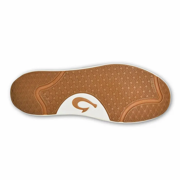 Sneakers Men Olukai Laeahi L Ili Leather Sneakers 8211 Kukui Brown
