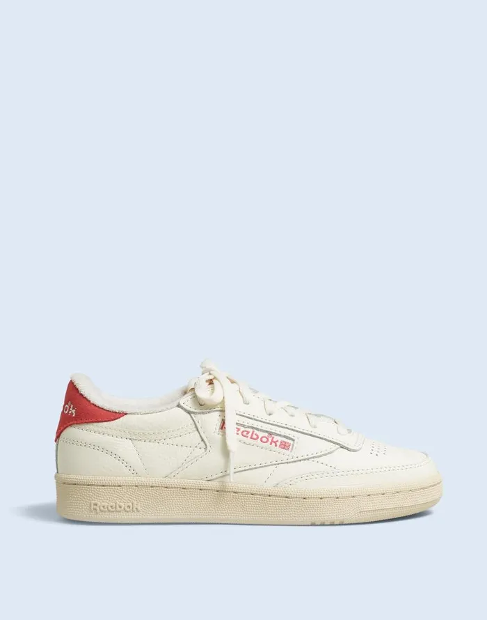 Sneakers Women Madewell Reebok Club C 85 Vintage Sneakers Chalk Paper White Astro Dust