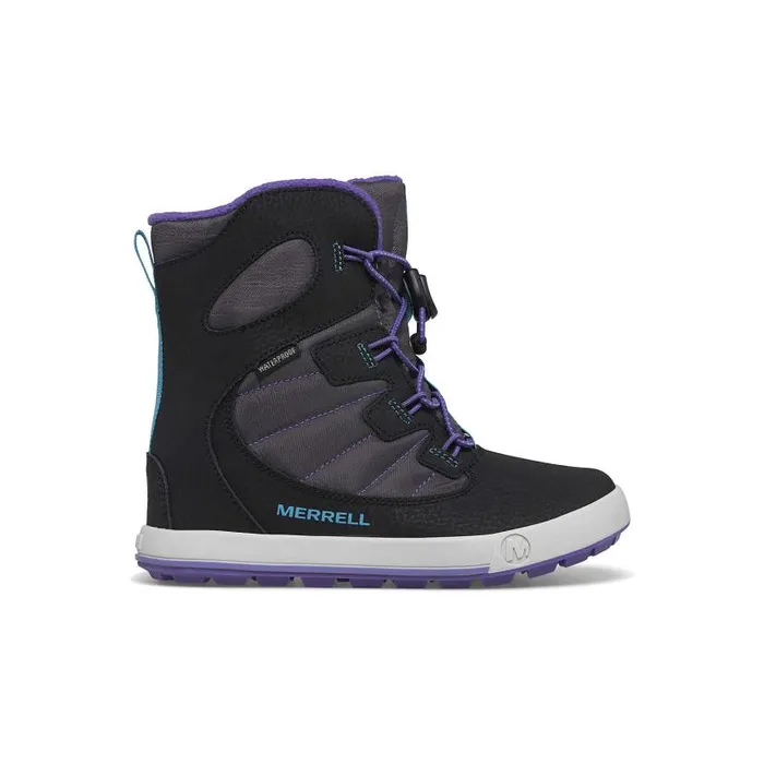 Snow Bank 40 Waterproof Boot Blackpurpleturquoise Kids Merrell Boots