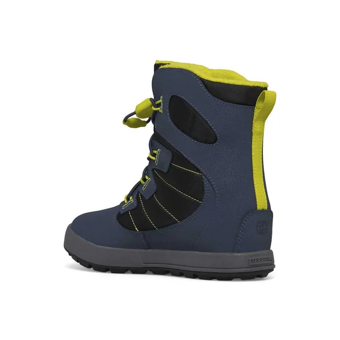 Snow Bank 40 Waterproof Boot Navylime Kids Merrell Boots Snow Bank 40 Waterproof Boot Navylime Kids Merrell Boots