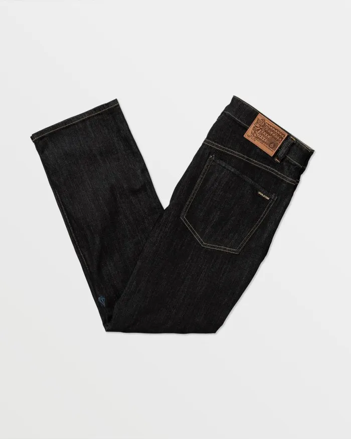 Solver Modern Fit Jeans 8211 Rinse Mens Volcom Jeans