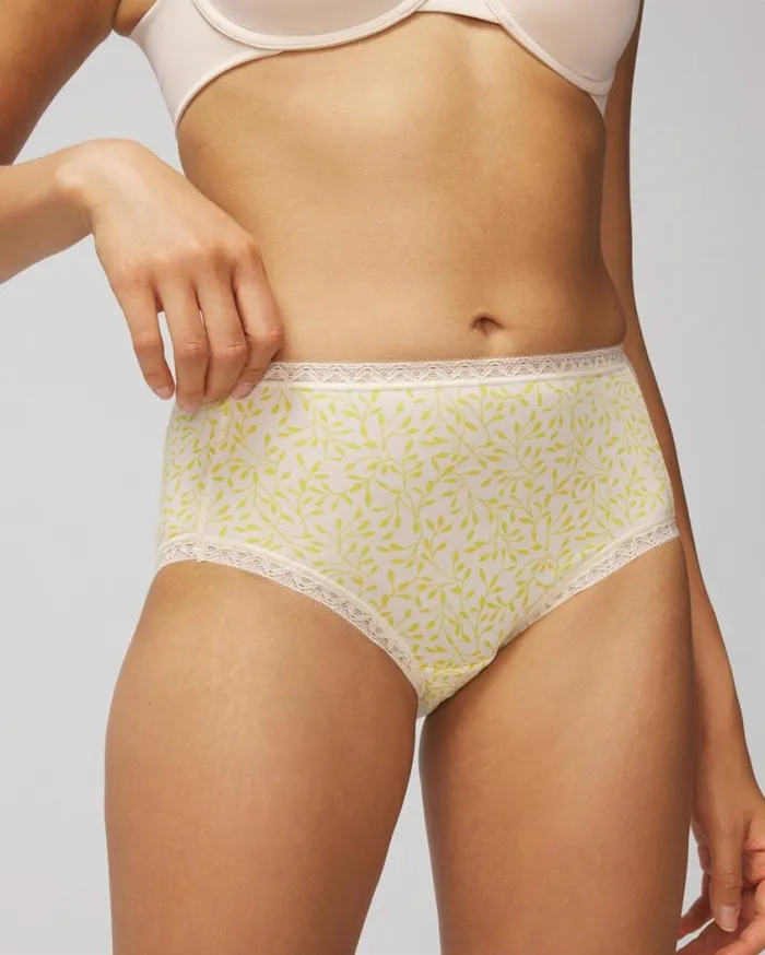 Soma Cotton Modal Brief Gray Ink Women Panties