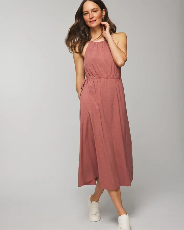 Soma Everstretch Relaxed Travel Bra Dress Crossdye Make Me Blush Women Midi Dresses Soma Everstretch Relaxed Travel Bra Dress Crossdye Make Me Blush Women Midi Dresses