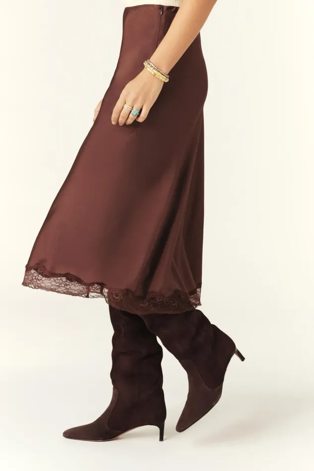 Square Toe Boots Cimelia Brown Women Baandsh Shoes