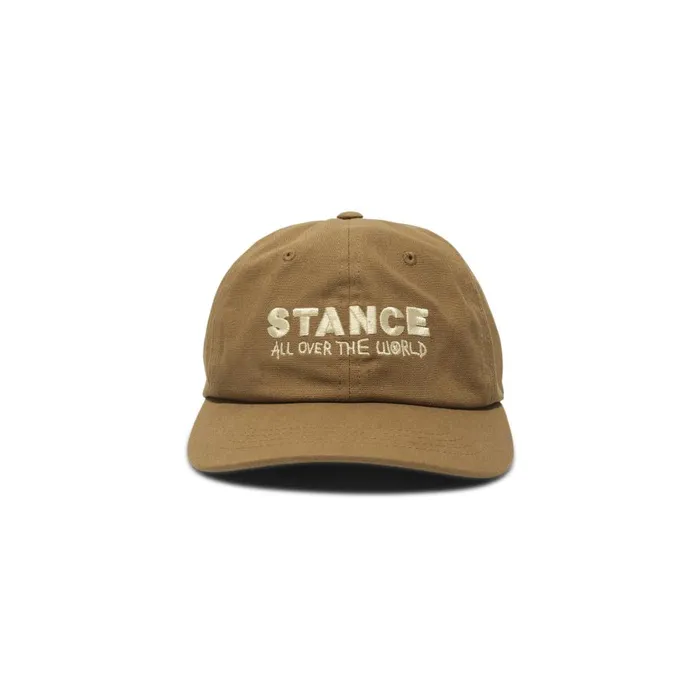 Standard Adjustable Canvas Cap With Butter Blend Darkkhaki MenWomenKids Stance Hats and Beanies