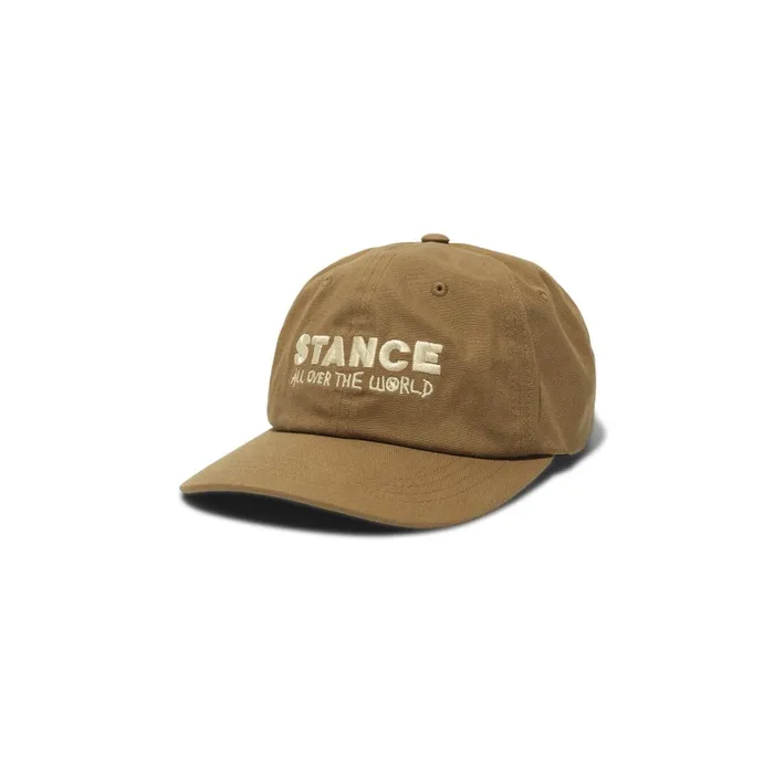 Standard Adjustable Canvas Cap With Butter Blend Darkkhaki MenWomenKids Stance Hats and Beanies