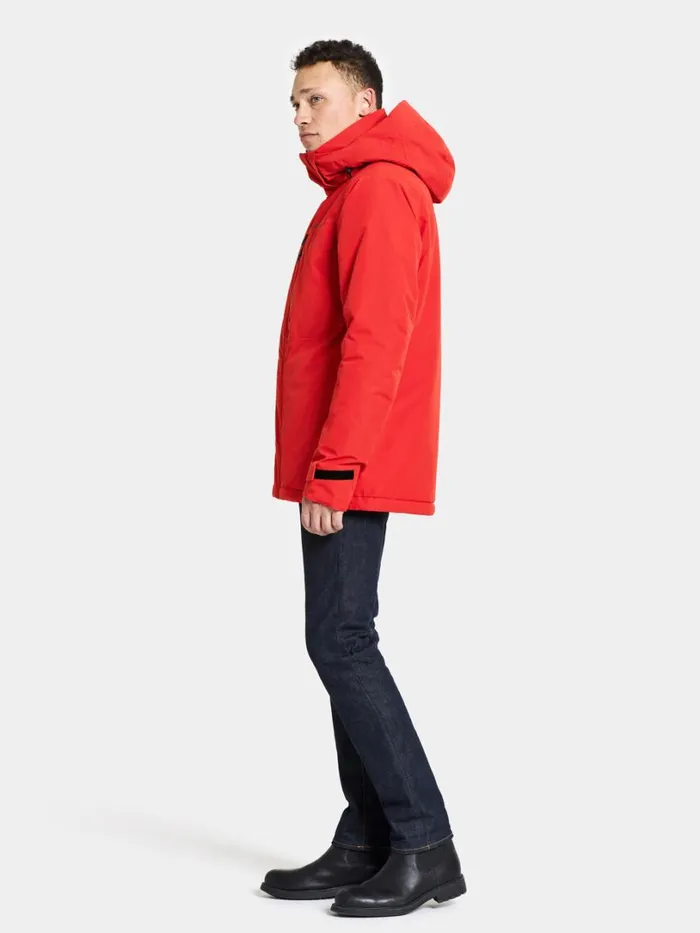 Stefan Jacket Pomme Red Men Didriksons Insulated Jackets