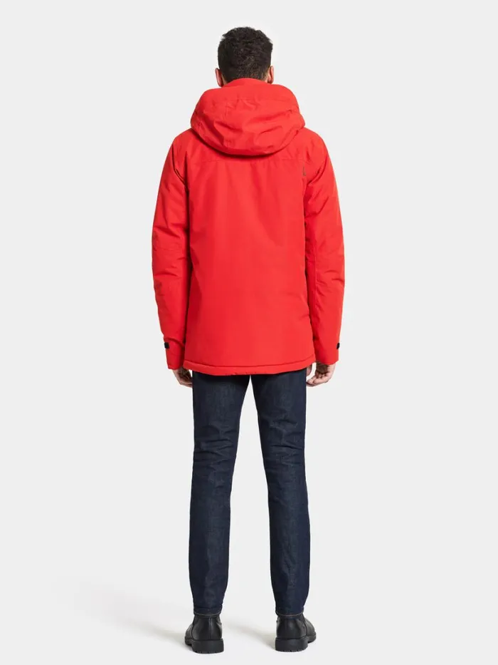 Stefan Jacket Pomme Red Men Didriksons Insulated Jackets