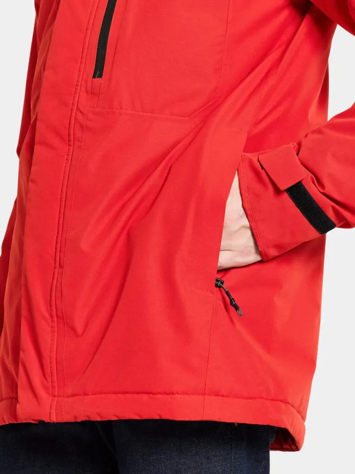 Stefan Jacket Pomme Red Men Didriksons Insulated Jackets