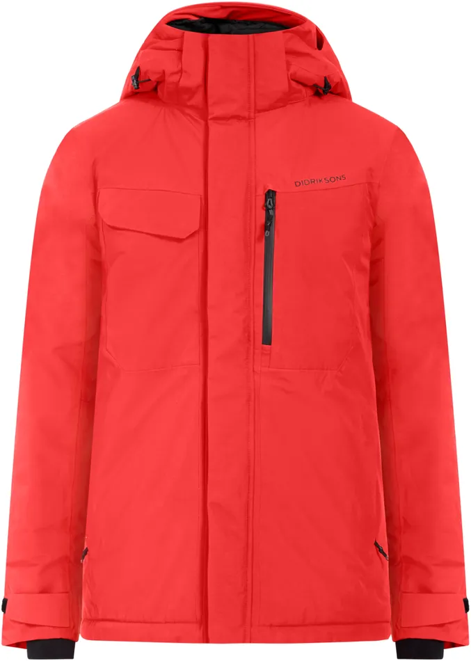 Stefan Jacket Pomme Red Men Didriksons Insulated Jackets