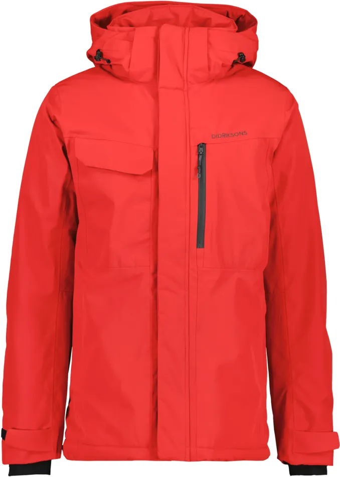Stefan Jacket Pomme Red Men Didriksons Insulated Jackets