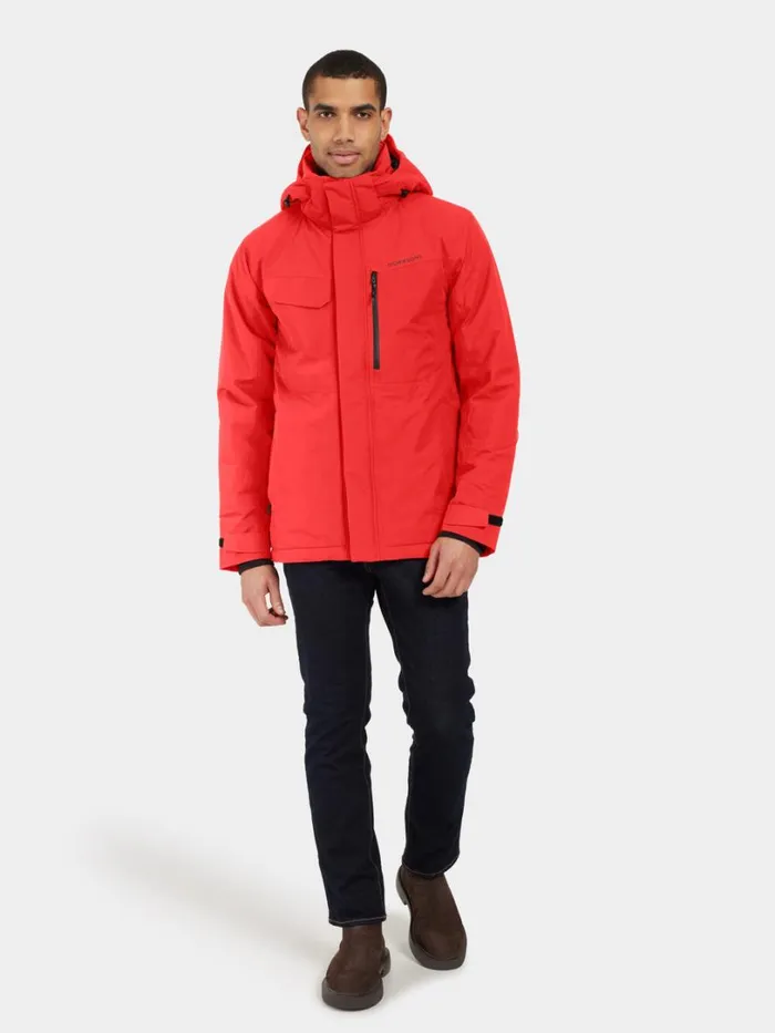 Stefan Jacket Pomme Red Men Didriksons Insulated Jackets