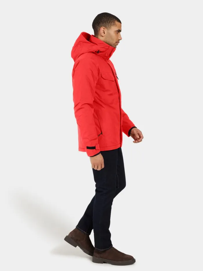 Stefan Jacket Pomme Red Men Didriksons Insulated Jackets