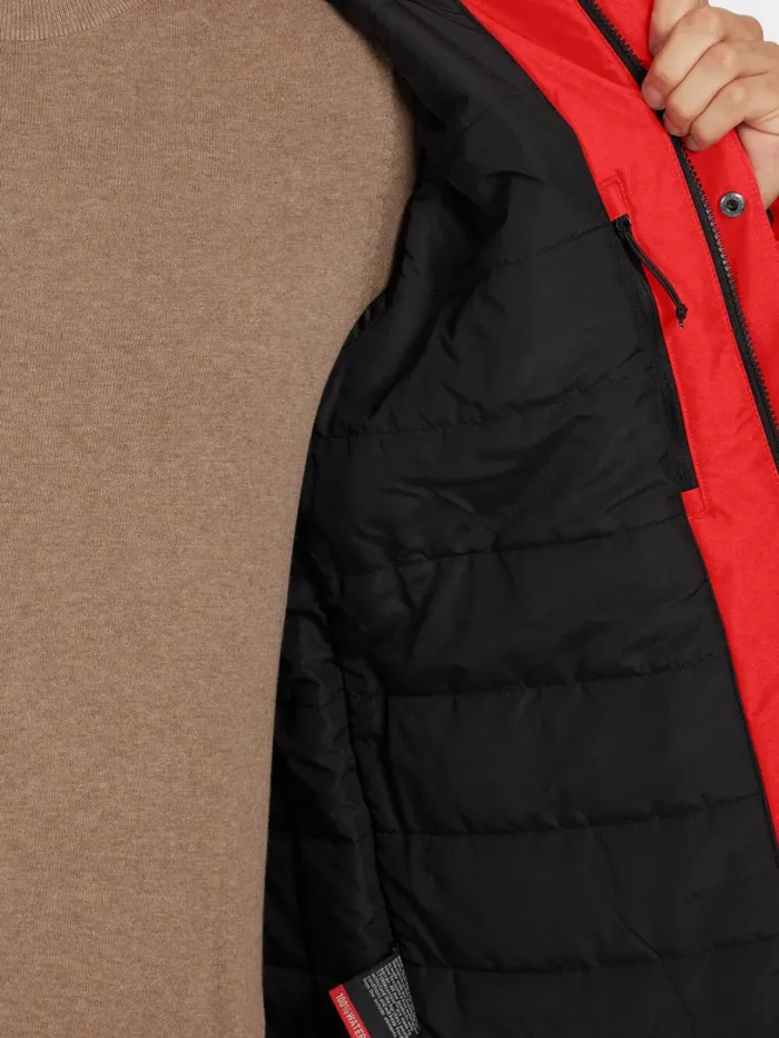 Stefan Jacket Pomme Red Men Didriksons Insulated Jackets