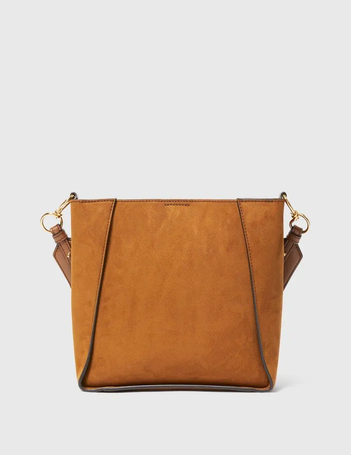 Stella McCartney Crossbody Bags Women Logo Square Crossbody Bag Brandy Stella McCartney Crossbody Bags Women Logo Square Crossbody Bag Brandy