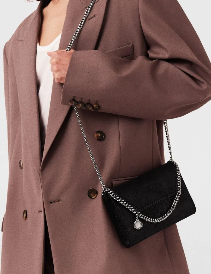 Stella McCartney Iconic Falabella Women Falabella Wallet Crossbody Bag Black Stella McCartney Iconic Falabella Women Falabella Wallet Crossbody Bag Black