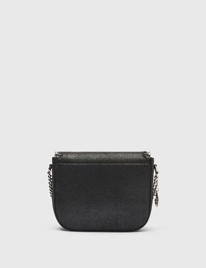 Stella McCartney Mini Bags And Clutches Women Falabella Flap Crossbody Bag Black Stella McCartney Mini Bags And Clutches Women Falabella Flap Crossbody Bag Black