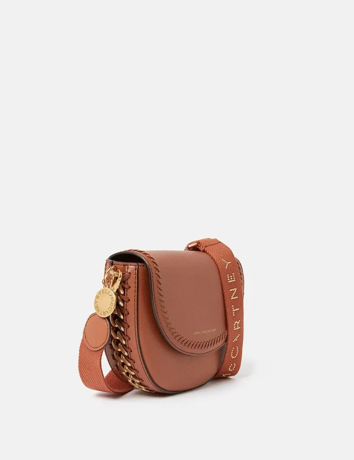Stella McCartney Mini Bags And Clutches Women Frayme MIRUM Medium Flap Shoulder Bag Brandy Stella McCartney Mini Bags And Clutches Women Frayme MIRUM Medium Flap Shoulder Bag Brandy