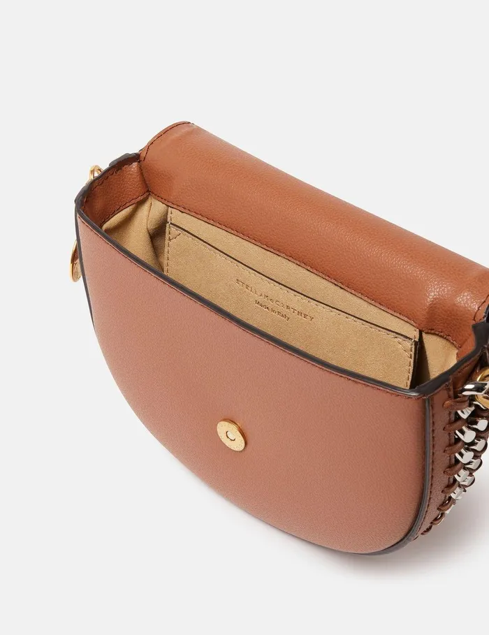 Stella McCartney Mini Bags And Clutches Women Frayme MIRUM Medium Flap Shoulder Bag Brandy Stella McCartney Mini Bags And Clutches Women Frayme MIRUM Medium Flap Shoulder Bag Brandy