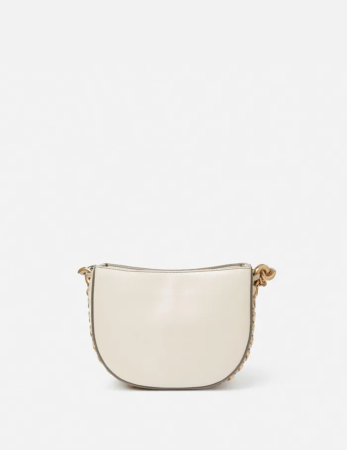 Stella McCartney Mini Bags And Clutches Women Frayme Small Shoulder Bag Pure White Stella McCartney Mini Bags And Clutches Women Frayme Small Shoulder Bag Pure White