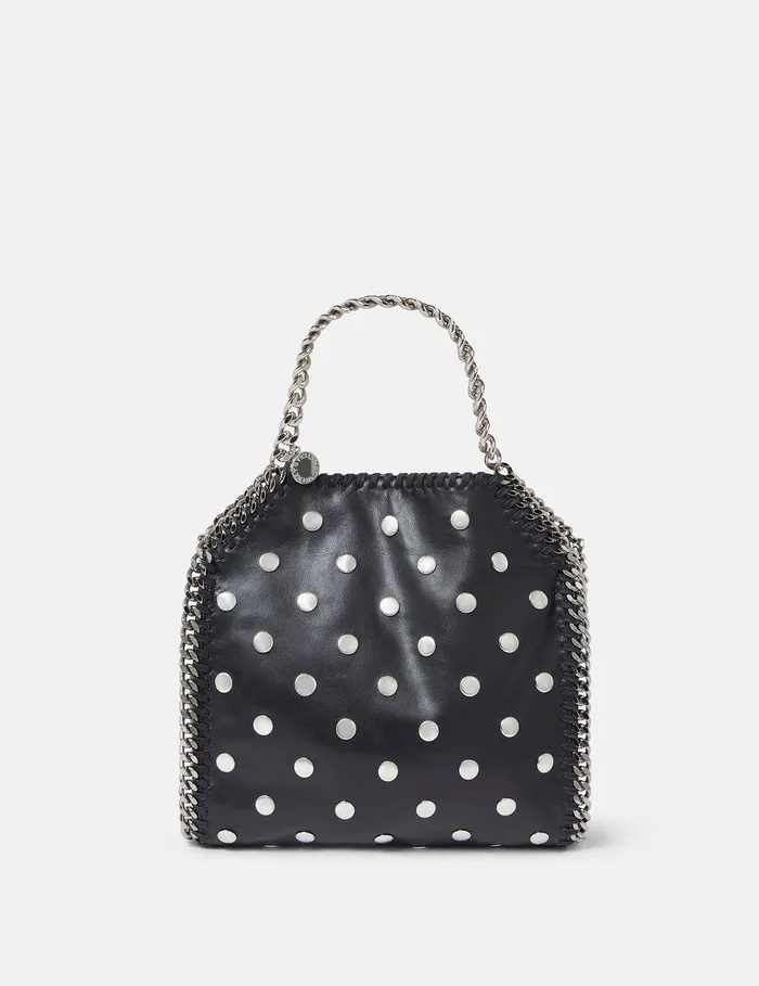 Stella McCartney Mini Bags And Clutches Women Studded Falabella Mini Tote Bag Black