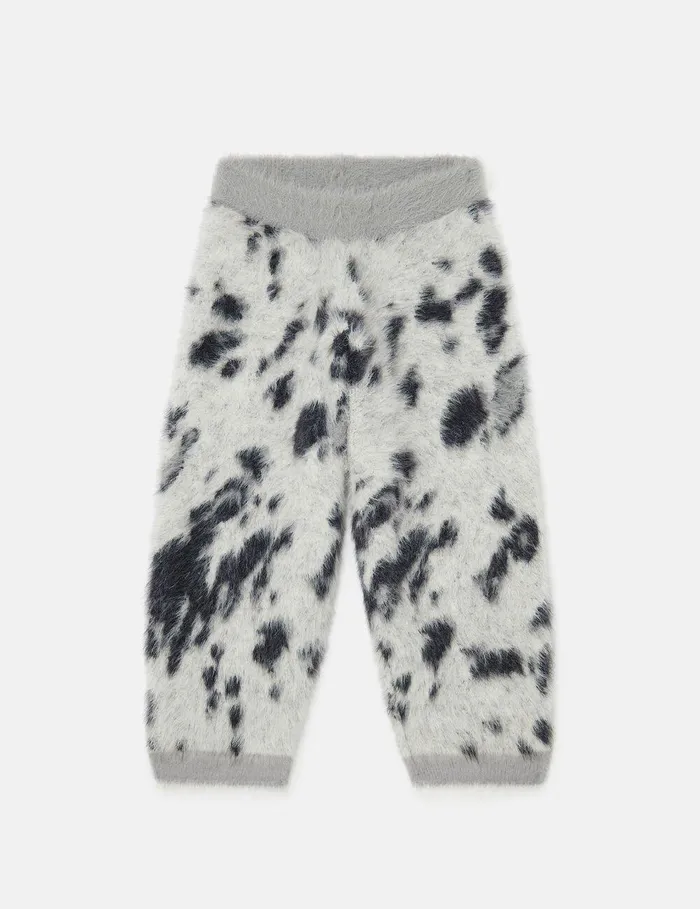 Stella McCartney Pants and Shorts Kids Appaloosa Pattern Joggers Ivory