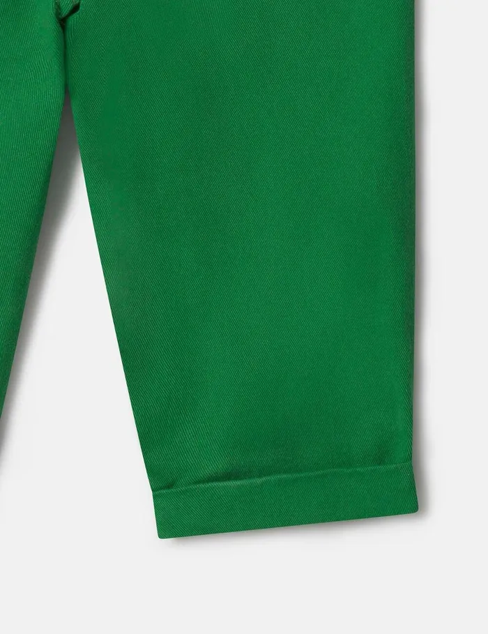 Stella McCartney Pants and Shorts Kids Drawstring Joggers Green Stella McCartney Pants and Shorts Kids Drawstring Joggers Green