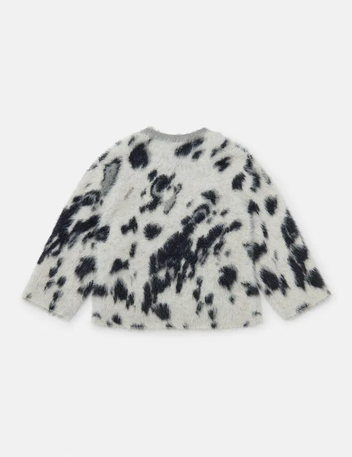 Stella McCartney Sweaters and Cardigans Kids Appaloosa Pattern Sweater Ivory Stella McCartney Sweaters and Cardigans Kids Appaloosa Pattern Sweater Ivory