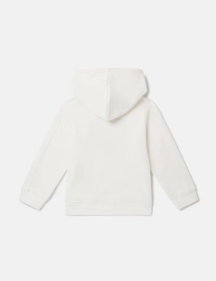 Stella McCartney Sweaters and Cardigans Kids Stella Graphic Appliqu Hoodie Ivory Stella McCartney Sweaters and Cardigans Kids Stella Graphic Appliqu Hoodie Ivory