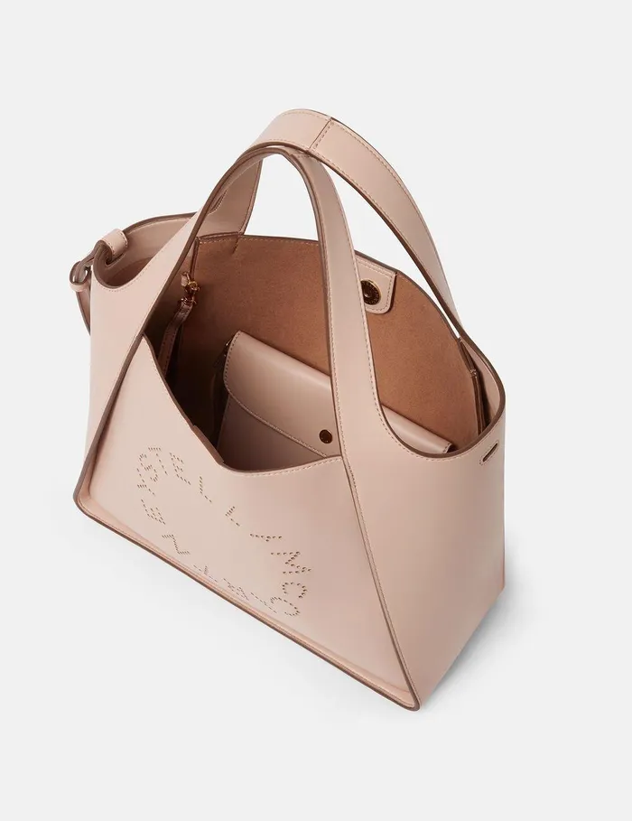 Stella McCartney TopHandle Bags Women Logo Crossbody Tote Bag Blush Stella McCartney TopHandle Bags Women Logo Crossbody Tote Bag Blush