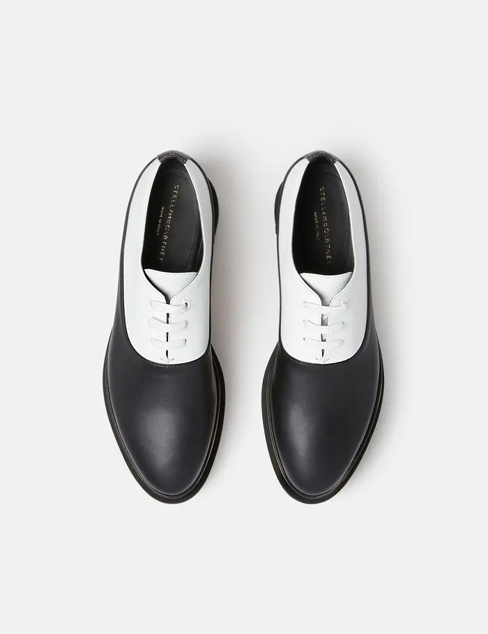 Stella McCartney Wedges Women Elyse Monochrome Platform Shoes Midnight Black Stella McCartney Wedges Women Elyse Monochrome Platform Shoes Midnight Black