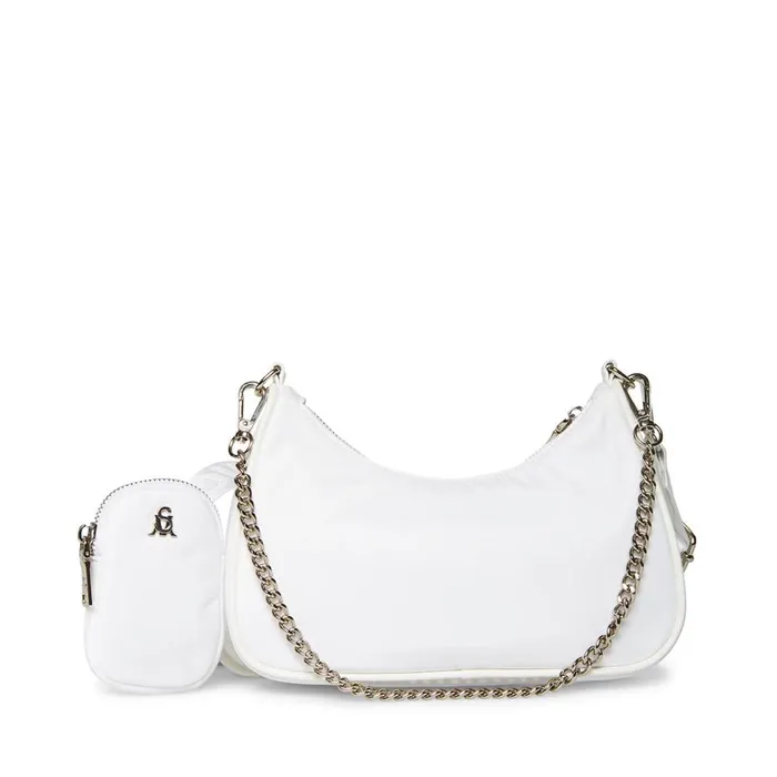 Steve Madden Bvital White Womens Shoulder Bags