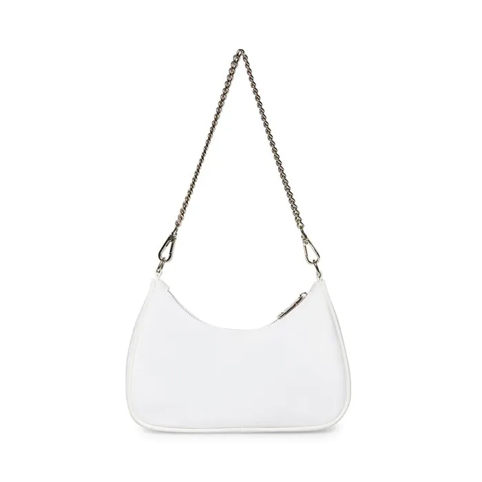 Steve Madden Bvital White Womens Shoulder Bags Steve Madden Bvital White Womens Shoulder Bags