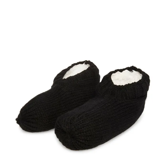 Steve Madden Cozy Bootie Socks Black Womens Socks and Tights Steve Madden Cozy Bootie Socks Black Womens Socks and Tights