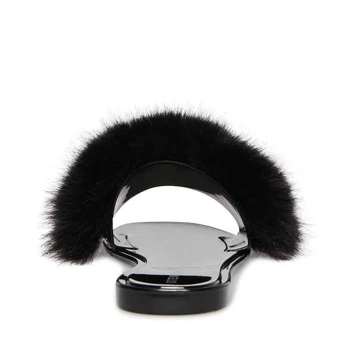 Steve Madden Fritzie Black Womens Slippers