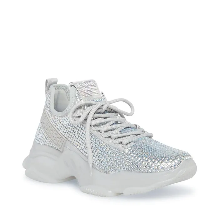 Steve Madden Maxima R Disco Iridescent Womens Sneakers