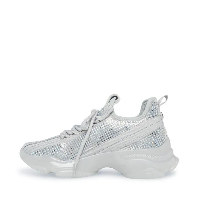 Steve Madden Maxima R Disco Iridescent Womens Sneakers