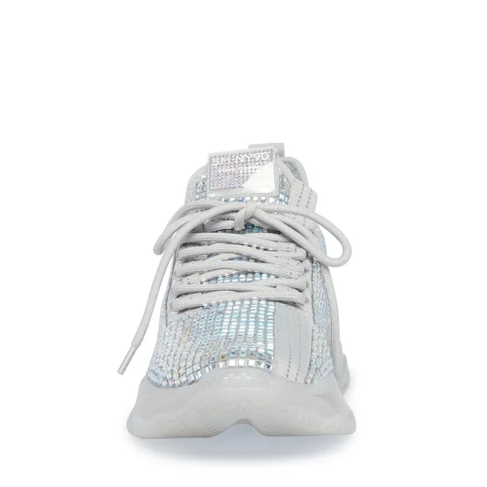Steve Madden Maxima R Disco Iridescent Womens Sneakers