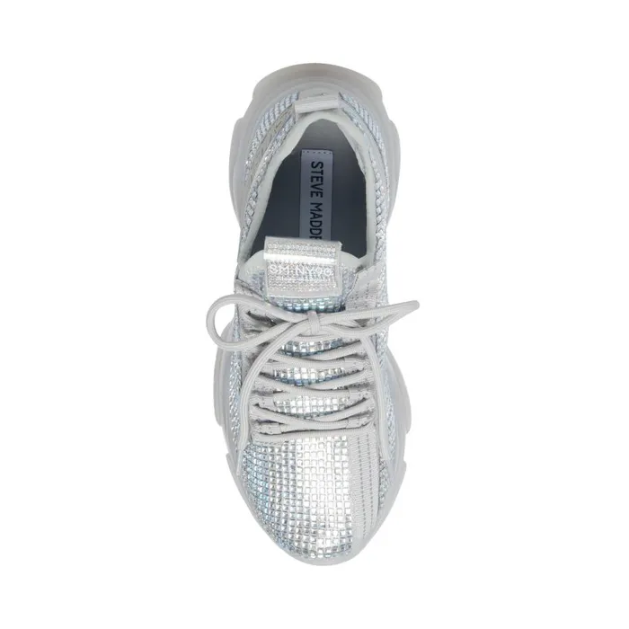 Steve Madden Maxima R Disco Iridescent Womens Sneakers