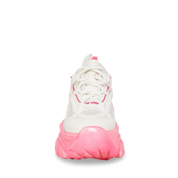 Steve Madden Revel Whitepink White Pink Womens Sneakers Steve Madden Revel Whitepink White Pink Womens Sneakers