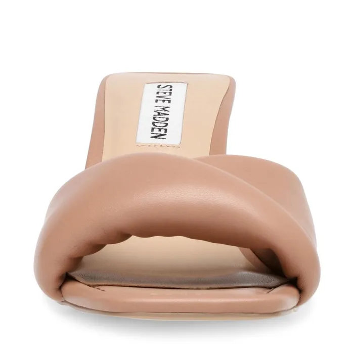 Steve Madden Thai Tan Leather Womens Mules Steve Madden Thai Tan Leather Womens Mules