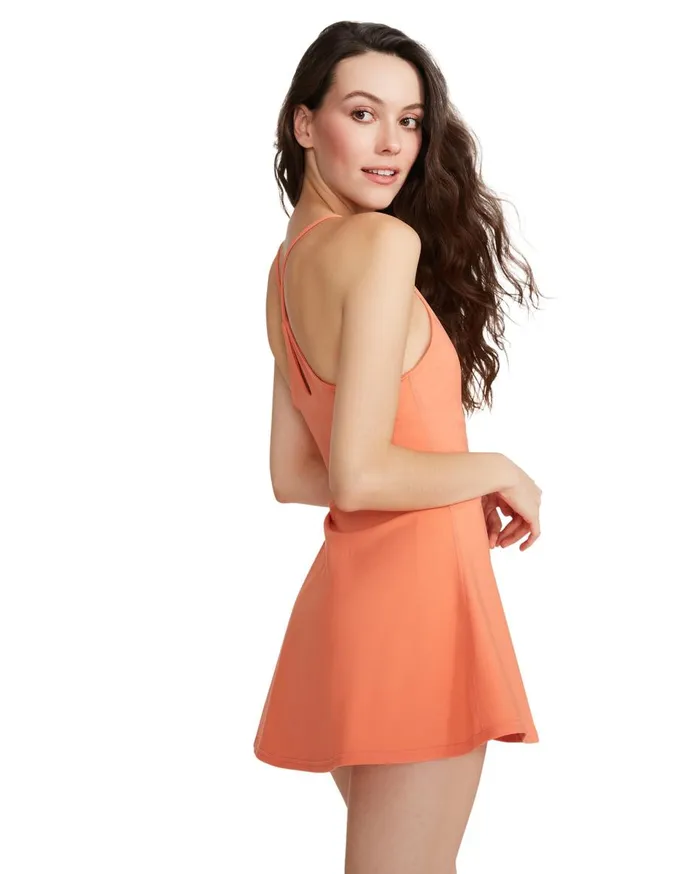 Steve Madden Werk Out Dress Coral Womens Dresses Steve Madden Werk Out Dress Coral Womens Dresses