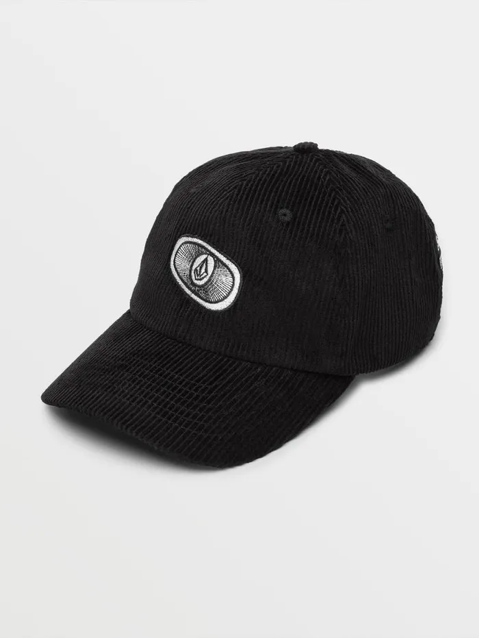 Stone Bar Adjustable Hat 8211 Black Mens Volcom Hats and Beanies