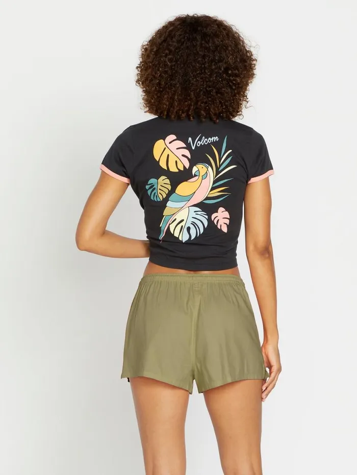 Stone Def Shorts 8211 Green Tea Womens Volcom Skate