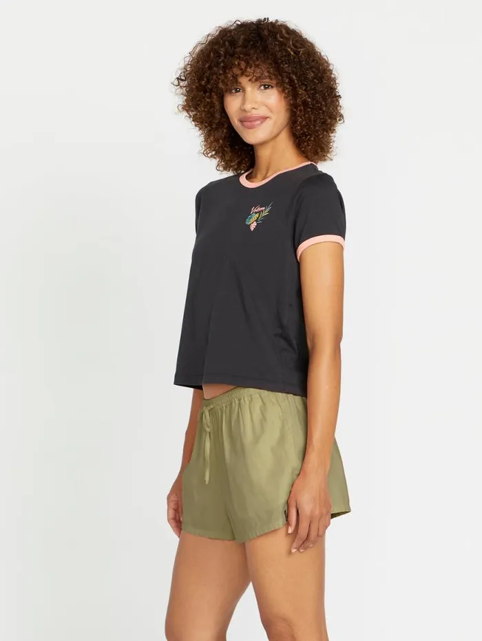Stone Def Shorts 8211 Green Tea Womens Volcom Skate